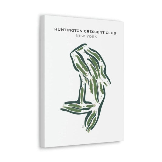 Huntington Crescent Club, New York - Printed Golf Courses