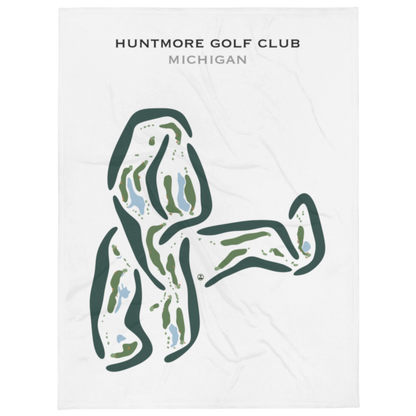 Huntmore Golf Club, Michigan - Printed Golf Courses