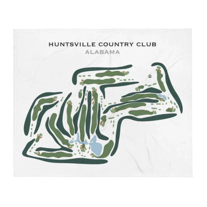 Huntsville Country Club, Alabama - Printed Golf Course