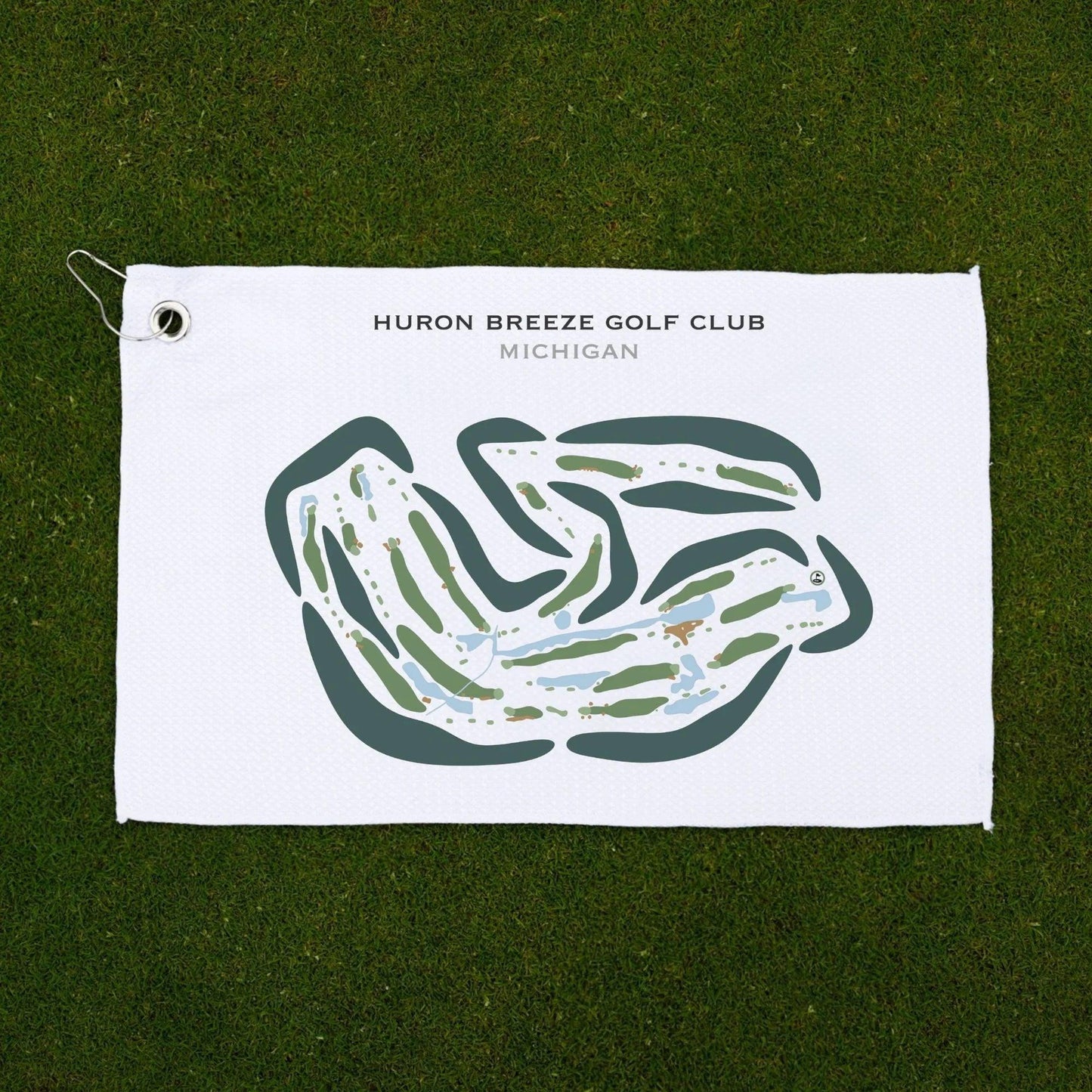 Huron Breeze Golf Club, Michigan - Printed Golf Courses