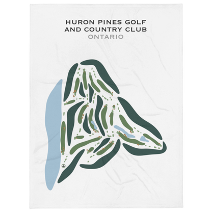 Huron Pines Golf & Country Club, Ontario - Printed Golf Courses