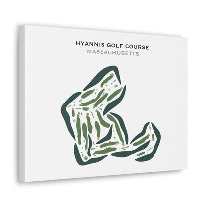 Hyannis Golf Course, Massachusetts - Printed Golf Courses