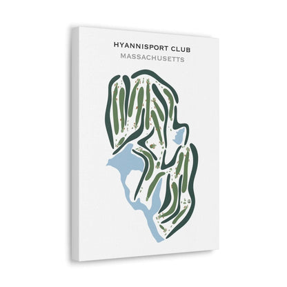 Hyannisport Club, Massachusetts - Printed Golf Courses