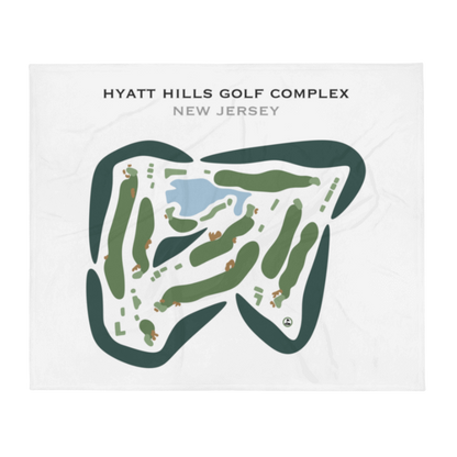 Hyatt Hills Golf Complex, New Jersey - Printed Golf Courses