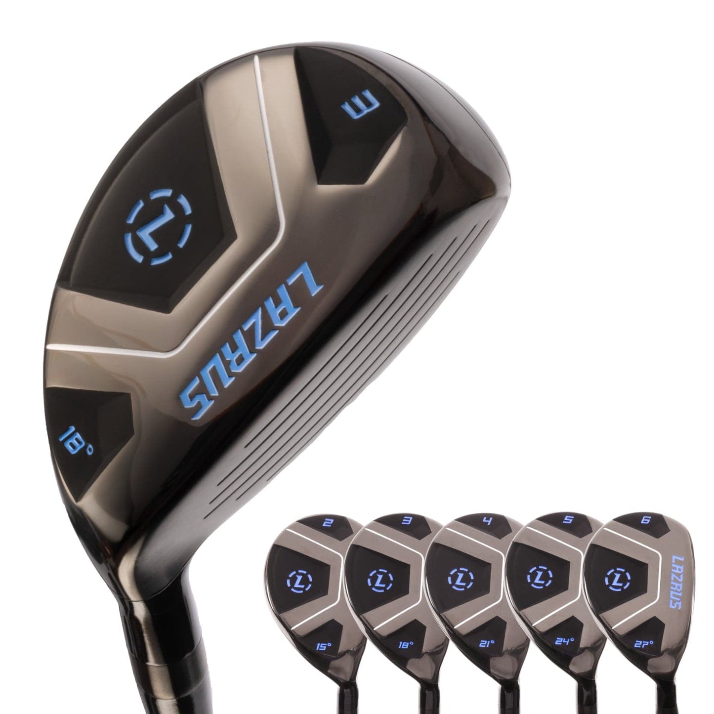 Lazrus Golf 2025 LAZ1 Hybrids (BLACK)