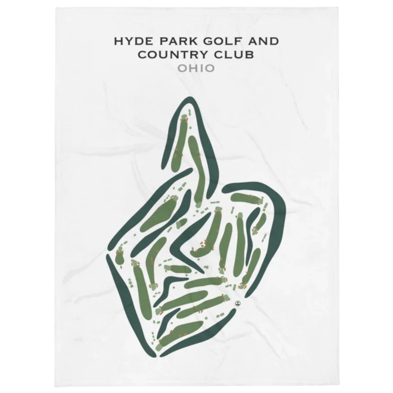 Hyde Park Golf & Country Club, Ohio - Printed Golf Courses