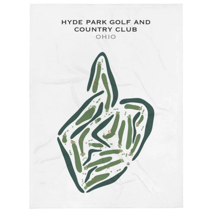 Hyde Park Golf & Country Club, Ohio - Printed Golf Courses