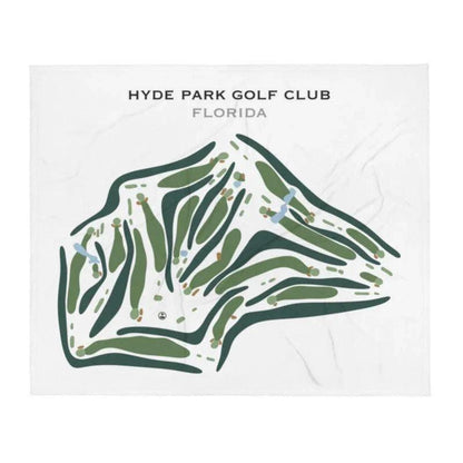 Hyde Park Golf Club, Florida - Printed Golf Courses