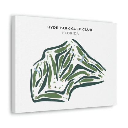 Hyde Park Golf Club, Florida - Printed Golf Courses