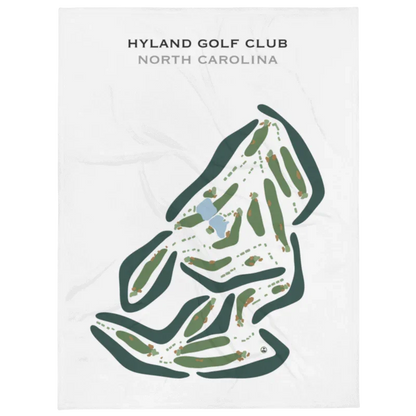 Hyland Golf Club, North Carolina - Printed Golf Courses
