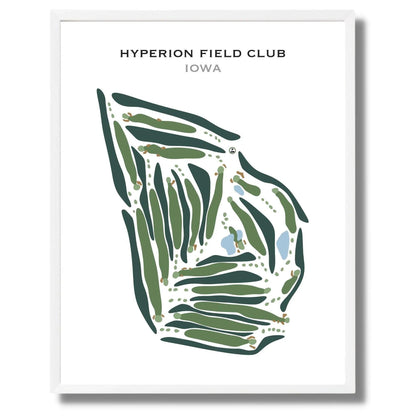 Hyperion Field Club, Iowa - Printed Golf Courses