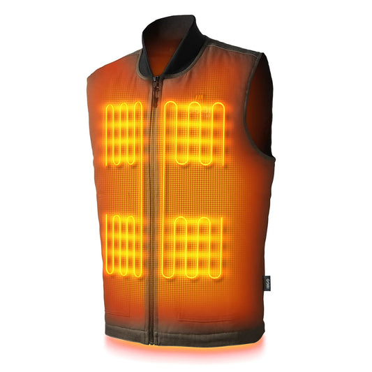 Ibex Mens Heated Workwear Vest - GOLF LEAGUE