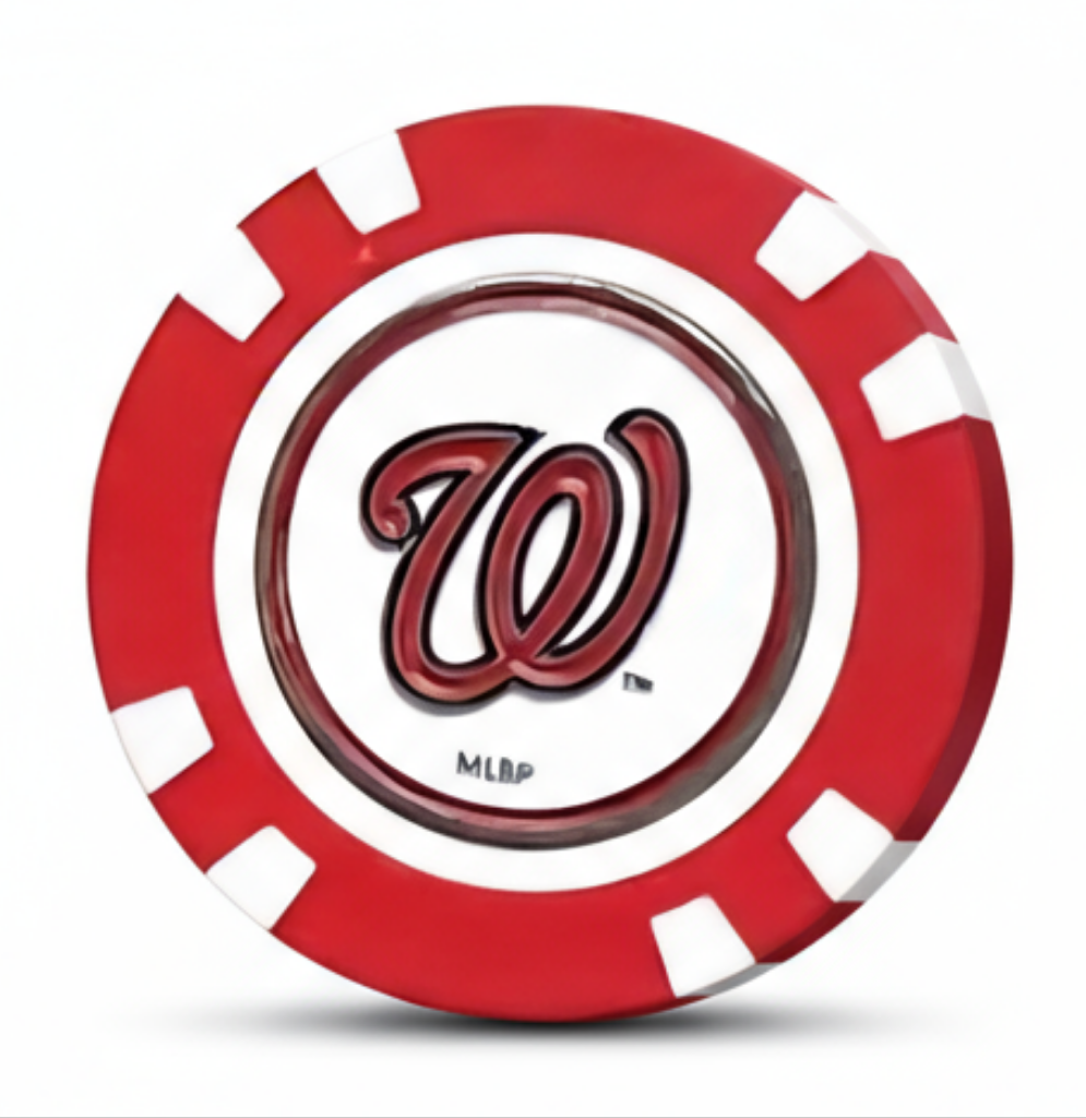 Officially Licensed Washington Nationals Poker Chip Ball Marker