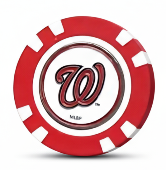 Officially Licensed Washington Nationals Poker Chip Ball Marker