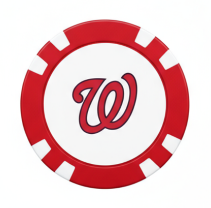 Officially Licensed Washington Nationals Poker Chip Ball Marker
