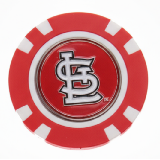Officially Licensed St. Louis Cardinals Poker Chip Ball Marker