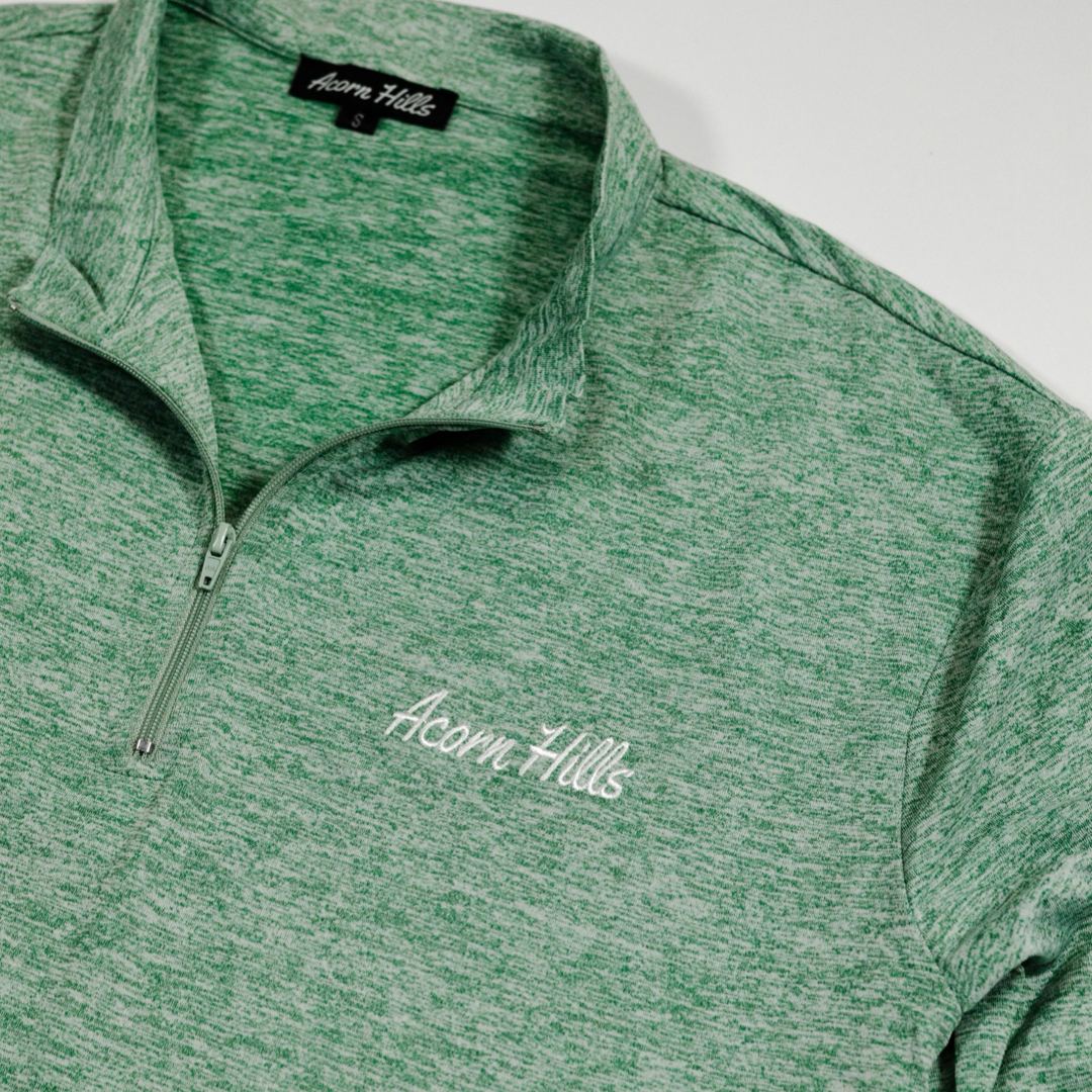 Evergreen Mint Lightweight quarterzip