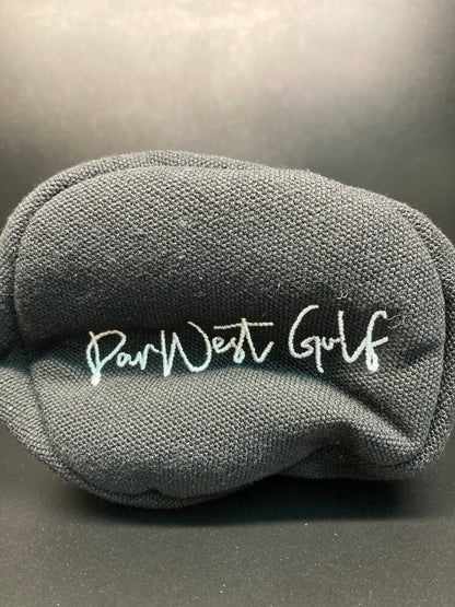 ParWest Golf PWG Monogram Logo Canvas Headcover