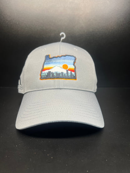 PDX Skyline Golf Hat w/ Velcro