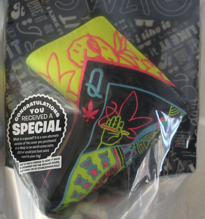 Swag Golf Special Alternate Color Royal Highness Pineapple Express King Blade Putter Headcover - GOLF LEAGUE