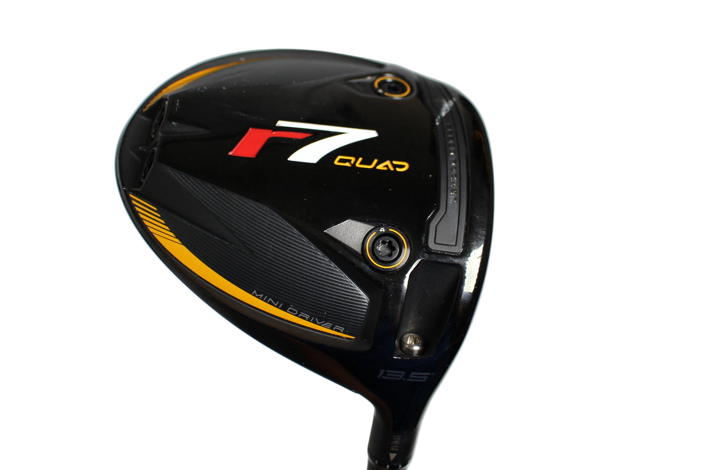Pre-Owned TaylorMade R7 Quad: Mini Driver (13.5) W/ Ventus Black 7-X Velocore Plus (X-Stiff) (44 Inch) Shaft (Above Average)