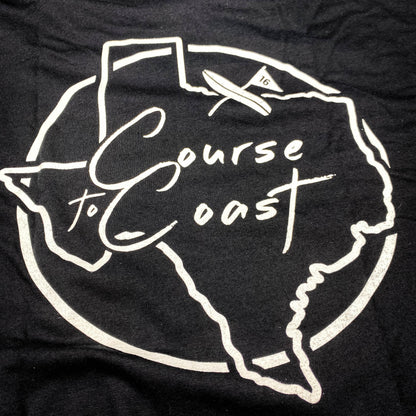 Statelines, TX Tee - Black