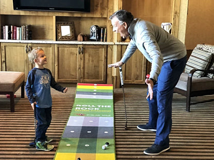 Roll the Rock Putting Challenge Mat (10'x2')