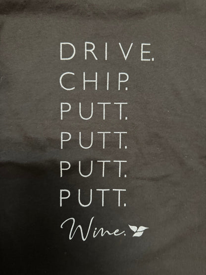 Putt, Putt Wine Crewneck Tee