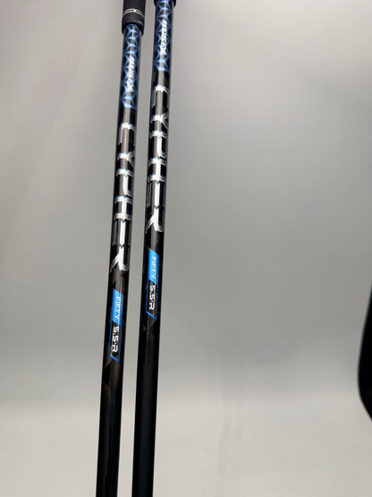 Callaway Rogue ST Max D 5 & 7 Wood Bundle Cypher Blue 50g Regular Flex