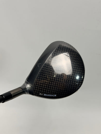 Callaway NEW Ai Smoke Max D 7 Wood 21° Cypher Black 40g Senior Flex 42"