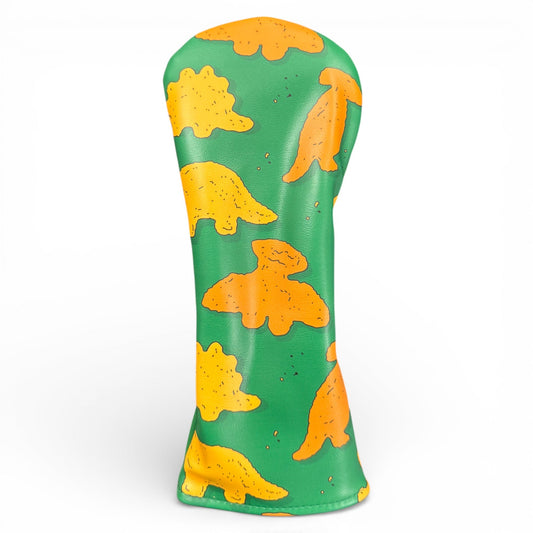 Dino Nugget Fairway Wood Headcover | Premium Golf Fairway Cover | Soft Protective Interior | Durable Synthetic Leather