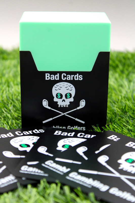 Bad Cards Fore GAMBLING Golfers (Gambling Game - Weatherproof Edition)