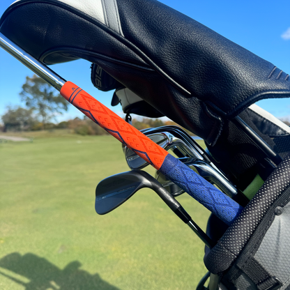 Wedge Guys Diamond Hybrid Golf Grips Bundle 13-Pack - Standard Midsize Oversize