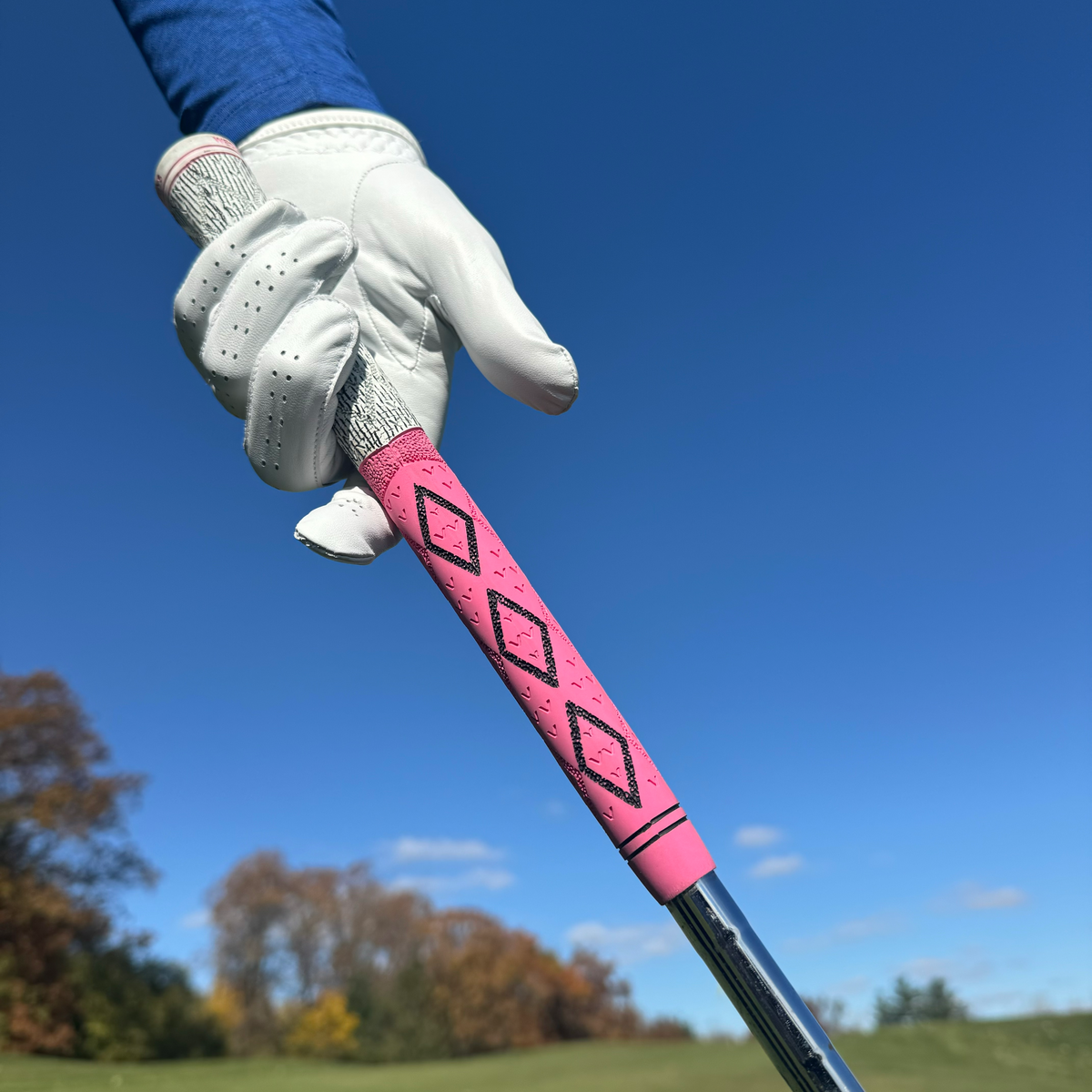 Wedge Guys Diamond Hybrid Golf Grips Bundle 13-Pack - Standard Midsize Oversize