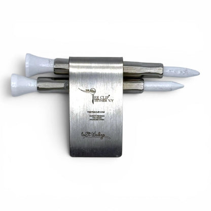 PREORDER: The Tee Clip® Tether V.V – Patent Pending Belt & Waistband Golf Tee Holder