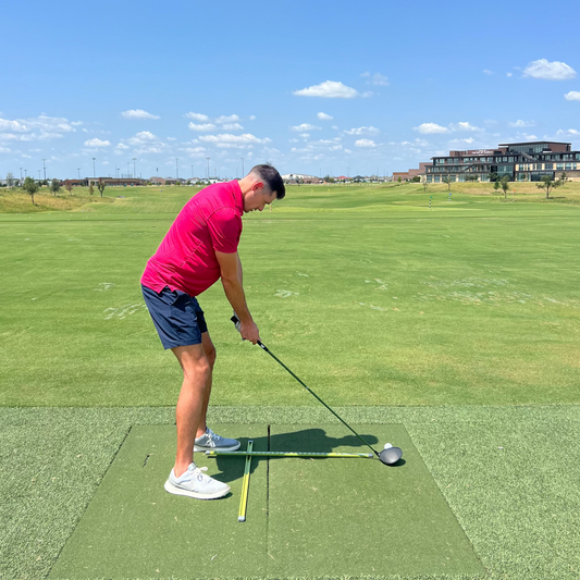 Practice-T Alignment & Ball Position Guide (Green)