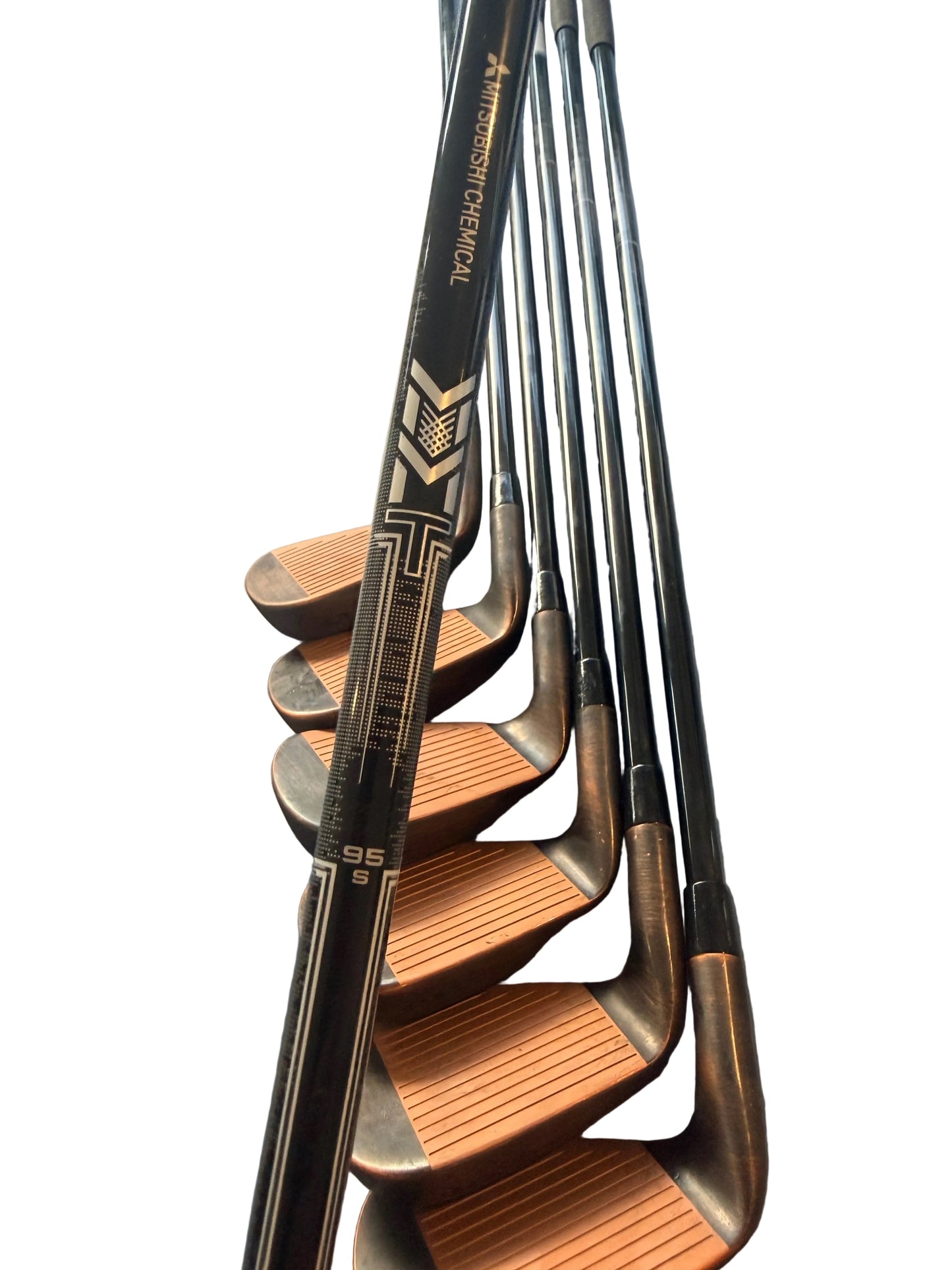 Callaway Apex Ai300 Brushed Copper 5-AW MMT 80g Stiff Flex Irons (Used)