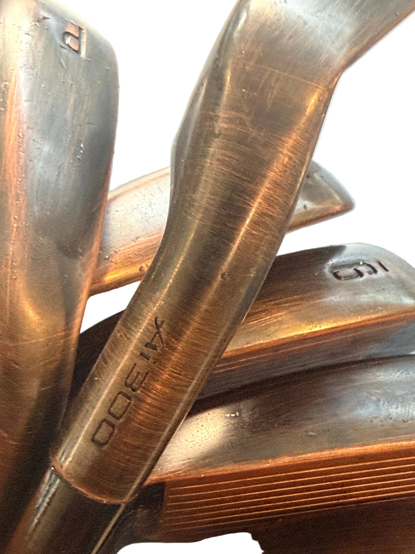 Callaway Apex Ai300 Brushed Copper 5-AW MMT 80g Stiff Flex Irons (Used)