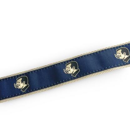 The Gator Ribbon Belt (Navy)