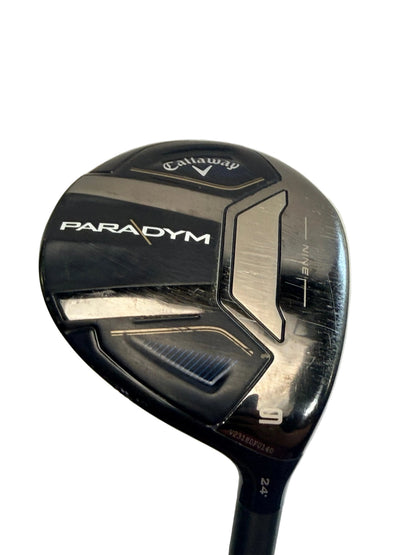 Callaway Paradym 9 Wood 24° Aldila Ascent Blue 50g Senior Flex (Used)