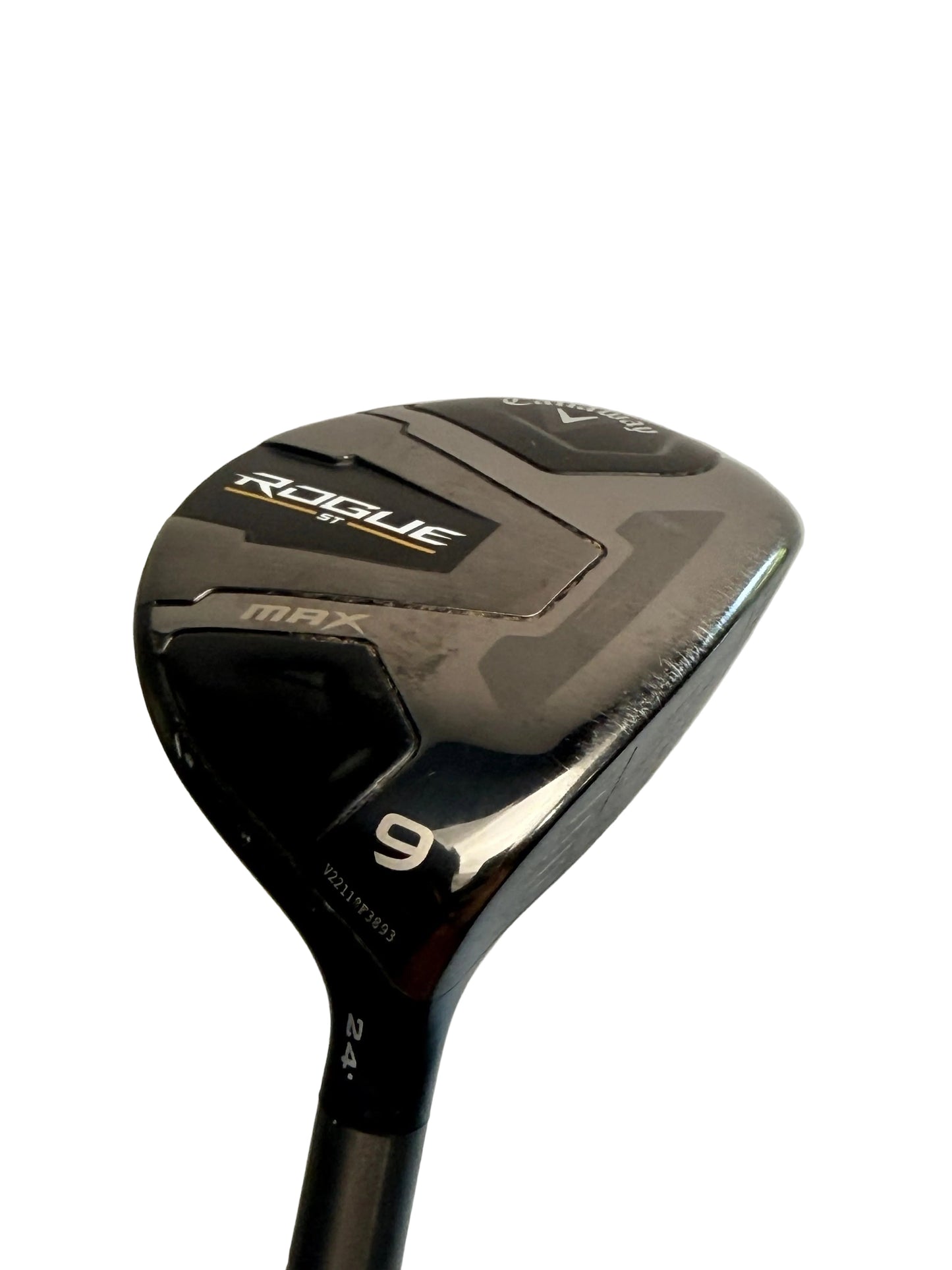 Callaway Rogue ST Max 9 Wood 24° Cypher Black 40g Senior Flex (Used)