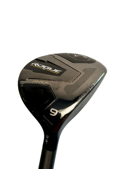 Callaway Rogue ST Max 9 Wood 24° Cypher Black 40g Senior Flex (Used)