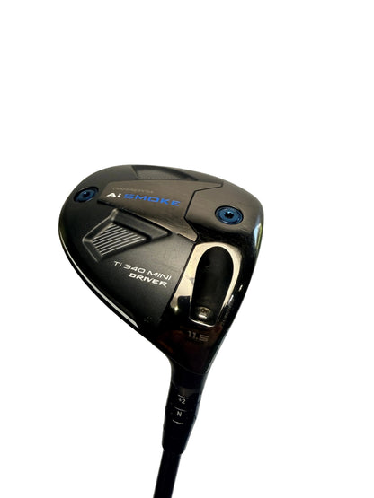 Callaway Ai Smoke Mini Driver 11.5° Denali Blue 60g Stiff Flex (Used)