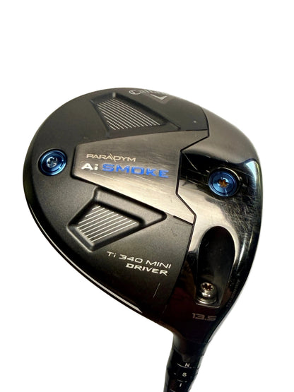 Callaway Ai Smoke Mini Driver 13.5° Denali Charcoal 50g Regular Flex (Used)
