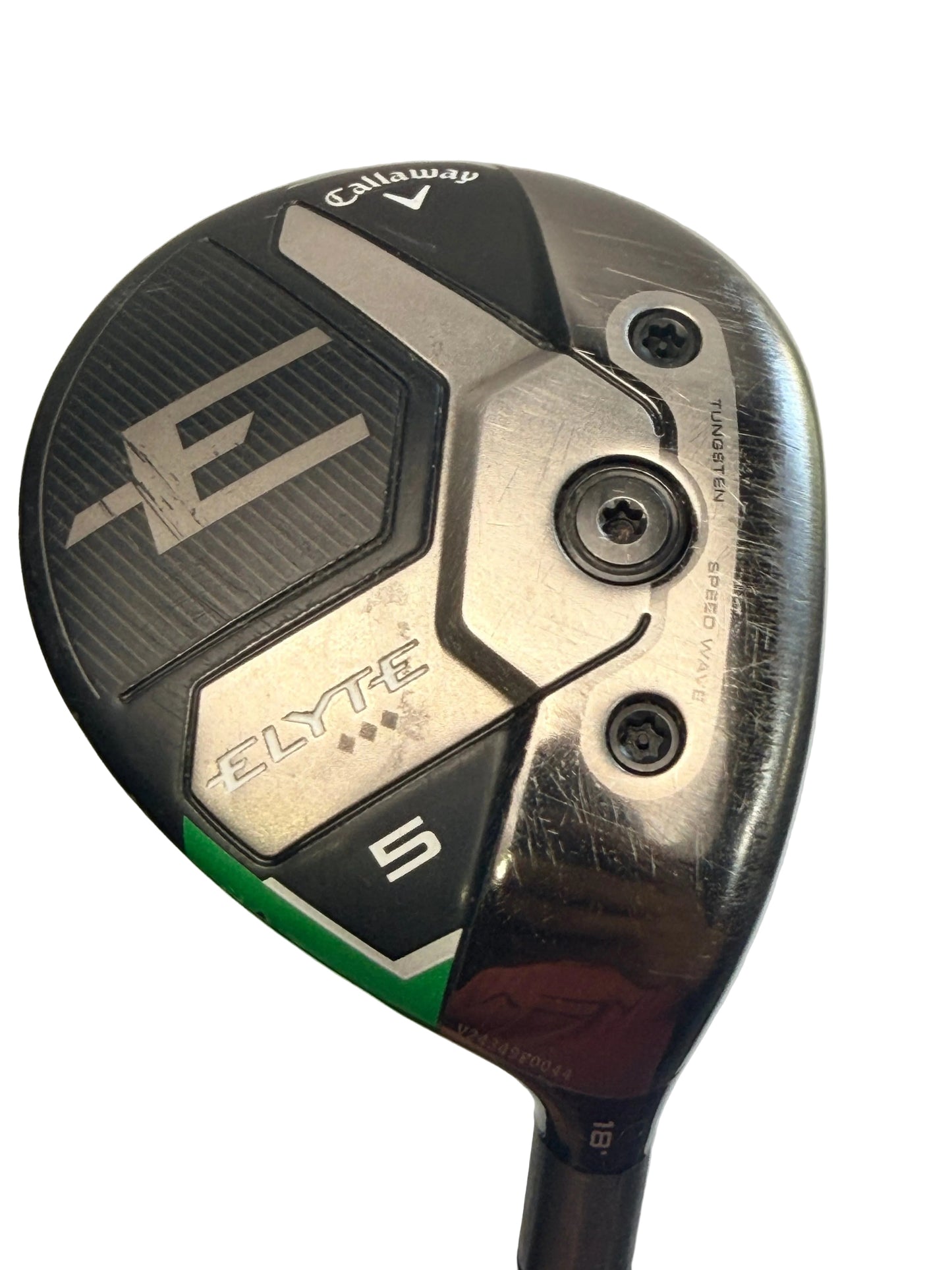 Callaway Elyte Triple Diamond 5 Wood 18° Aretera EC1 FW 75 X-Stiff Flex (Used)