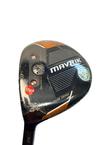 Callaway NEW Mavrik Sub Zero 3+ Wood Left Handed 13.5° Diamana S60 Stiff