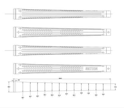 The Perfecto Cord-Tac Golf Grip (White Mid Size)