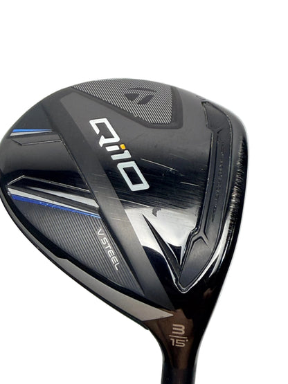 TaylorMade Qi10 V Steel 3 Wood 15° Helium 5F2 Senior Flex (Used)