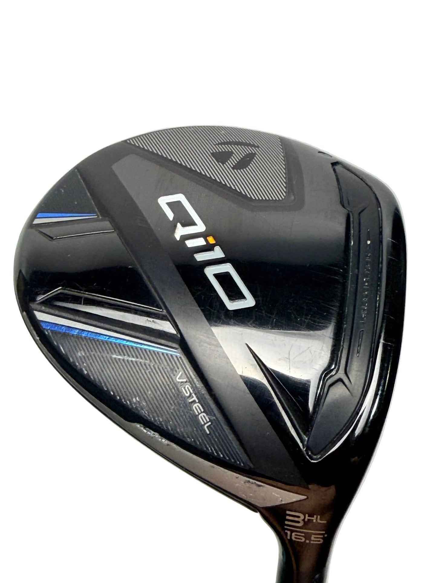 TaylorMade Qi10 V Steel 3HL 16.5° Ventus Blue TR FW Senior Flex (Used)