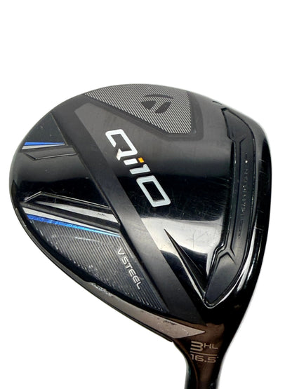 TaylorMade Qi10 V Steel 3HL 16.5° Ventus Blue TR FW Senior Flex (Used)
